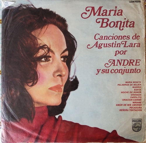 Vinilo De    Maria Bonita Andre Y Su Conjunto (xx525