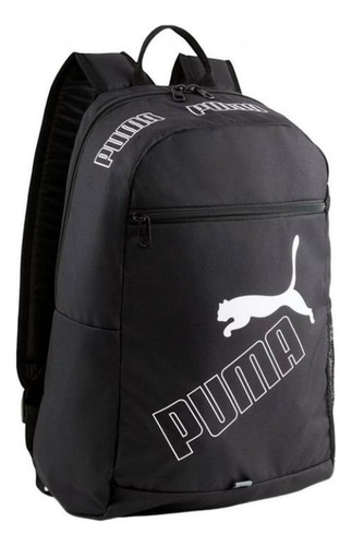 Mochila Puma Phase Ii Unisex 079952-01 Negro Lisa