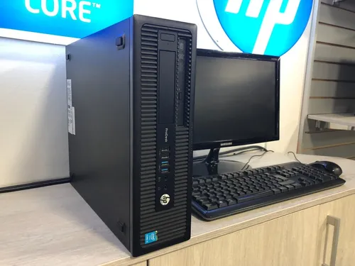 Pc Completo Hp Core I5-4ta Gen 8gb Ram 256gb Ssd + Monitor20 (Reacondicionado)