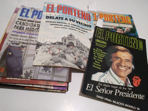 Revista El Porteño Año 1987 Completo C/hermoso Material!