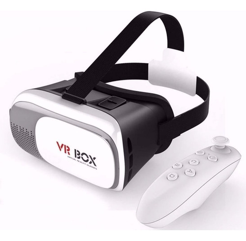 Oculos De Realidade Virtual 3d + Controle Bluetooth - Vr Box
