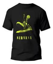 Comprar Remera Nirvana, Grounge, Kurt Cobain, Rock Unisex