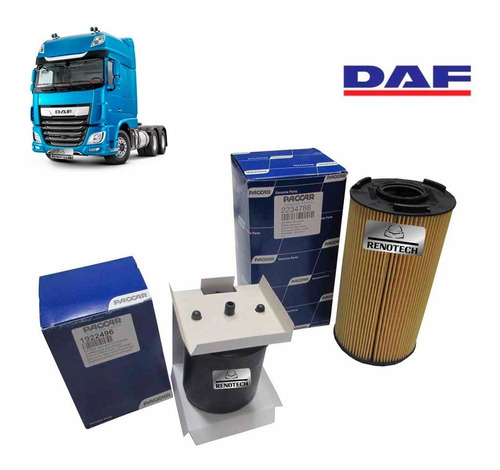 Kit De Filtros De Oleo Daf Xf 105 460 530 2234788