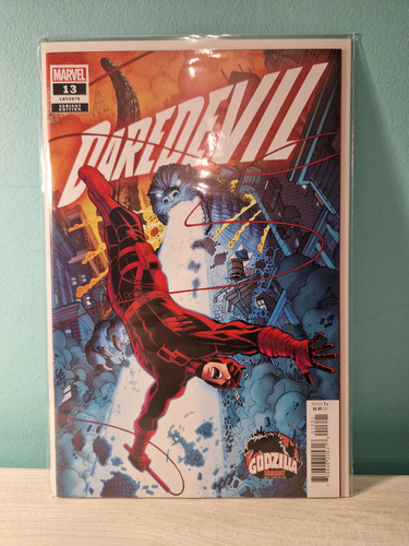 Daredevil #13 Cómic Marvel Godzilla Variant Cov. 2024 Inglés