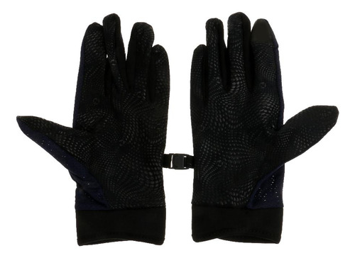 Guantes Guantes Elásticas Azul Metro