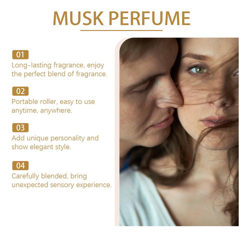 Rolo De Perfume K Musk Delicate Fresh De Longa Duração 6ml 3