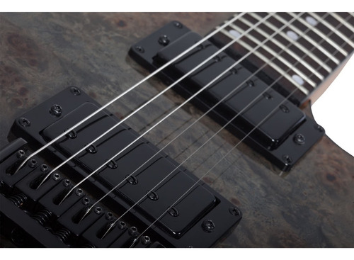 Guitarra Schecter C-1 Standard Black Fade Burst Burl