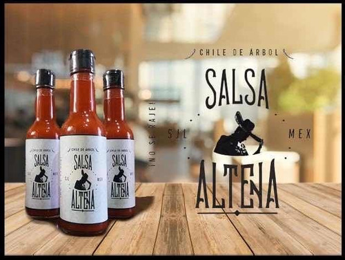Salsa Alteña Chile De Árbol