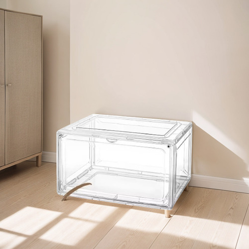 Caja Transparente De Alta Calidad En Pet Puerta Magnética Transparente