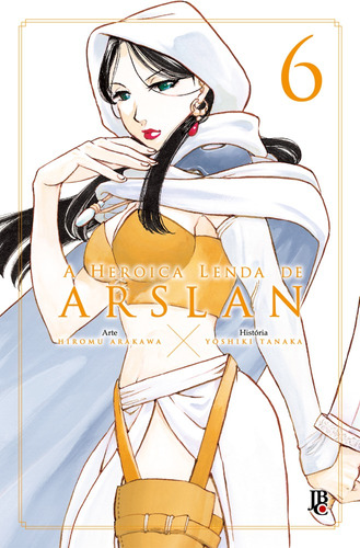 A Heróica lenda de Arslan - Vol.06, de Arakawa, Hiromu. Japorama Editora e Comunicação Ltda, capa mole em português, 2021