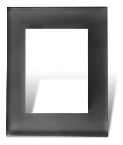 Tapa Vidrio Bauhaus Negra Cambre Por Color Negro