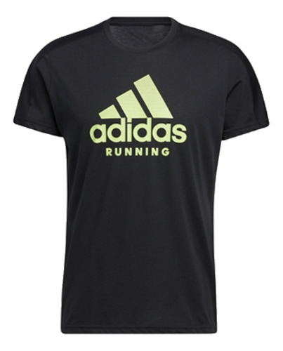 Remera adidas Aeroready Negro/amarillo De Hombre