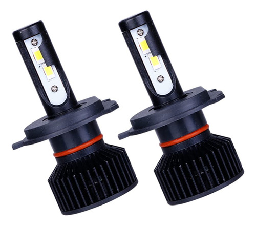 Studyset Par Faro Led Metal Para Coche Decodificar Bombilla