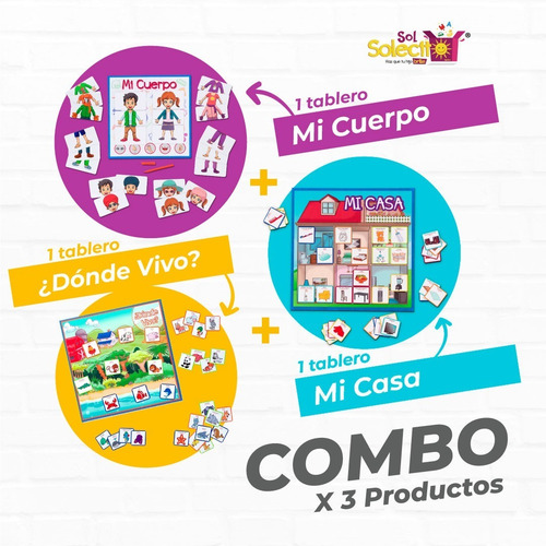 Imagen 1 de 7 de Combo Tableros Didácticos Clasificación Ms