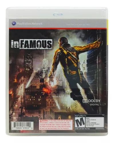 Jogo Infamous - Ps3 - Mídia Física