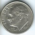 Moneda  De  Ee  Uu  1  Dime  1997  (d)  Excelente +++++
