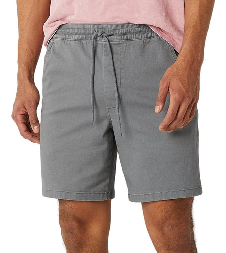 Short Arizona Tipo Jogger Para Hombre, Color Gris, Talla S