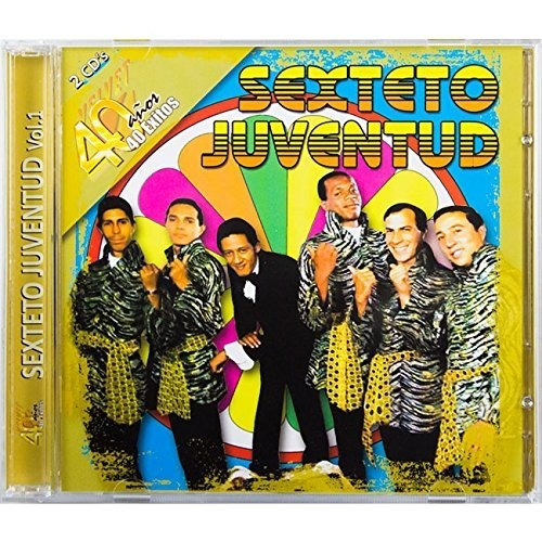 Cd Original Salsa Sexteto Juventud 40 Años 40 Exitos 2 Cds