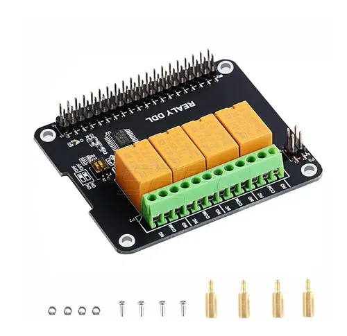Modul Extention Raspberry Pi 4 Módulo Extensión 4 Relés Para Raspberry Pi3 / Pi4 Apilable | Cuotas sin ...