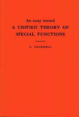 Libro An Essay Toward A Unified Theory Of Special Functio...