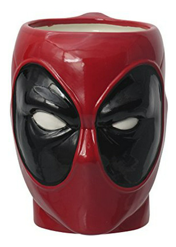 Taza De Cerámica 3d Marvel Deadpool