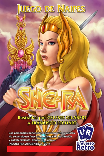 Juego De Cartas She Ra Match 4 Universo Retro
