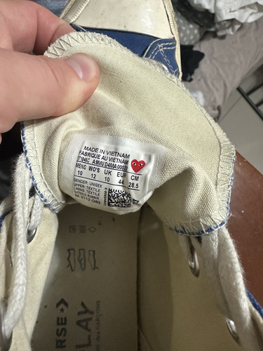 Tenis Converse Commes Des Garcons (Usado)