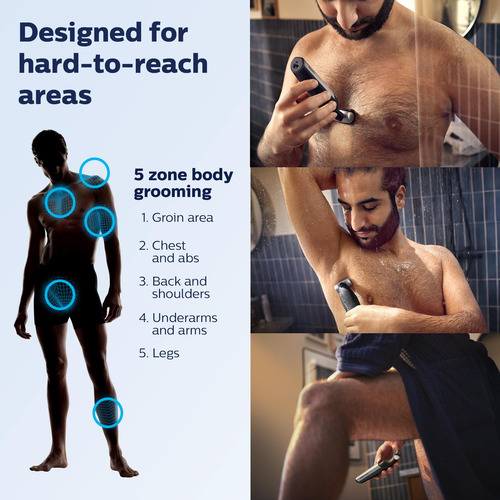 Philips Norelco Bodygroom Series 5000 Resistente A La Ducha