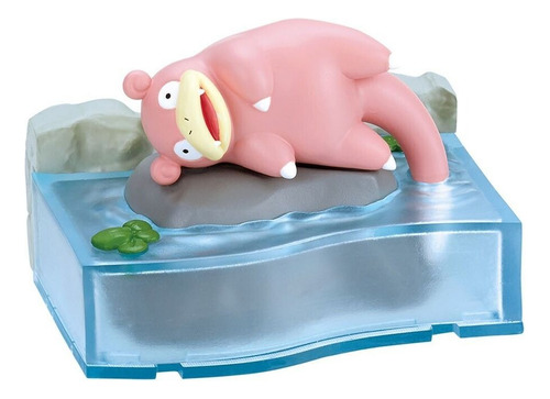 Boneco Pokemon Slowpoke Kanto -re-ment Nonbiri Time Original