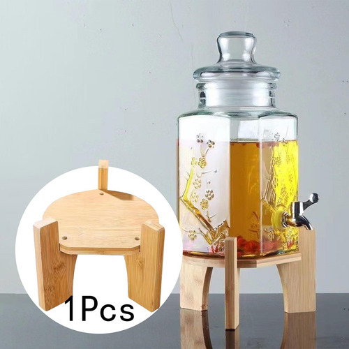 Soporte Para Bebidas, Base De Bambú Estable Y 21,5 Cm
