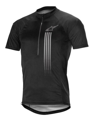 Camisa Alpinestars Elite V2 Preta Bike Mtb Novo 