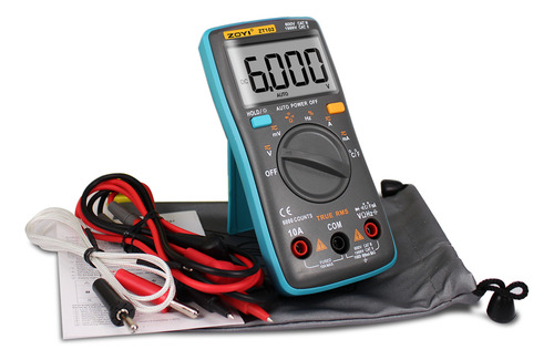 Multímetro Digital De Rango Automático 6000 Amp Ohm