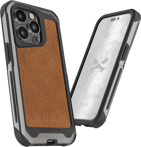 Ghostek Atomic Slim iPhone 14 Pro Leather Case
