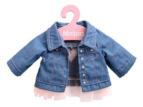 Roupa De Boneca Metoo - Fj Jacket Com Cabide