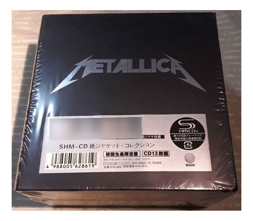 Metallica - Shm Cd (discografia Box Set Edición Japones)