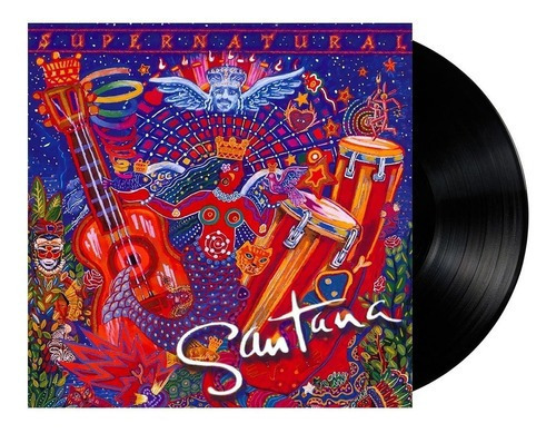 Supernatural - Carlos Santana - 2 Lp 's Vinyl -