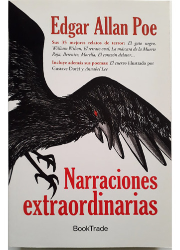 Narraciones Extraordinarias de Edgar Allan Poe volumen 68 editorial Book Trade en español 2021