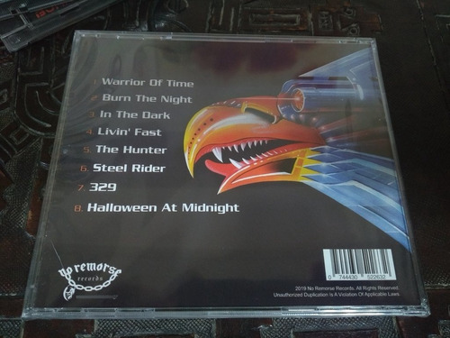 Riot City - Burn The Night Cd 2019