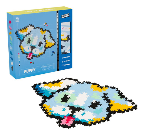 Plus Plus Puzzle Por Números, 500 Piezas Mini Bloques De Col