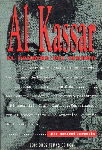 Al Kassar, El Padrino Del Terror, De Morstein, Manfred. Editorial Planeta En Español