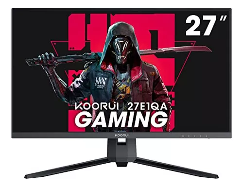 KOORUI Monitor Curvo - 23,6 Pulgadas Full HD (1920 x 1080 a 60 Hz, VA, 5  ms, Curvatura 1800R, HDMI, VGA,Ajustables, Antirreflejo, Inclinación Eye  Ease,Monitor Gaming) Negro, 24N5C : : Informática