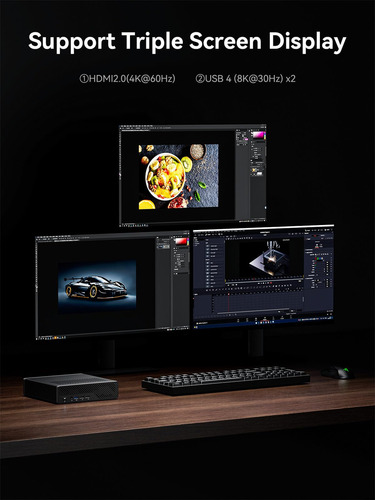 Minisforum Mini Pc Ms-01-s1260 Con Intel Core I5-12600h