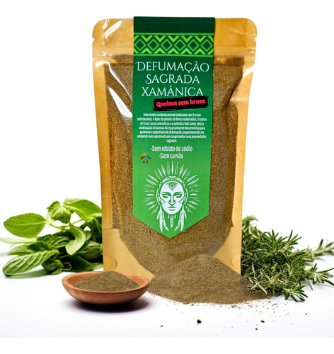 Defumaçao Xamanistica Poderosa Incenso Paz Espiritual Magia Fragrância Adocicada