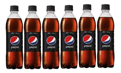 Refresco Pepsi Black 500 Ml Pack X6