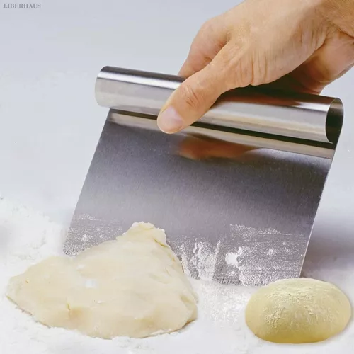 LEZED Espatula Reposteria Espátula para Masa de Pizza y repostería rasqueta  Panadero Rasqueta Cocina Espatula Tartas Raspador de Torta de Borde Harina