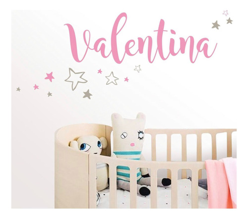 Nombres Personalizados Infantiles Vinilo Decorativo