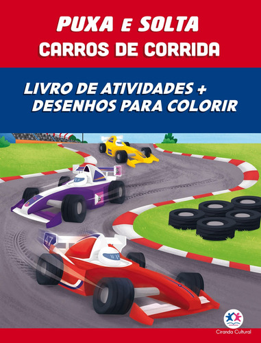 Livro Carros De Corrida De Curious Universe Editora Ciranda Cultural