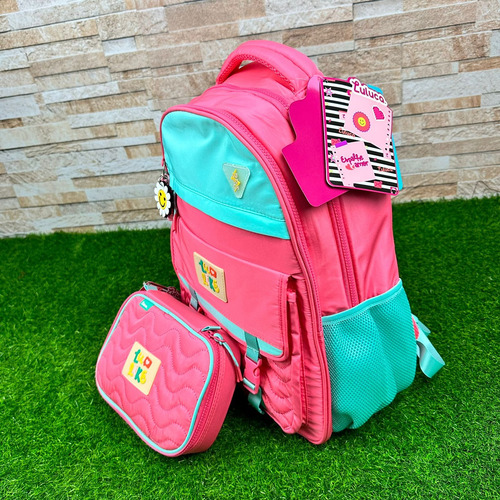 Kit Mochila Luluca 2024 Com Estojo Reforçada