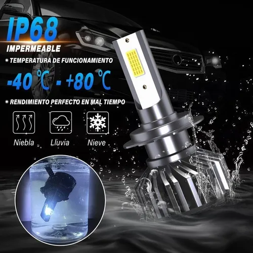 Kit De Faros Led 14000lm 80w H11 Luz Baja For Dodge