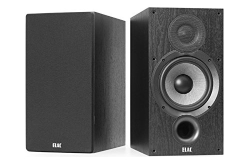 Elac Debut 2.0 B6.2 Altavoces Para Estantes, Color Negro, Un